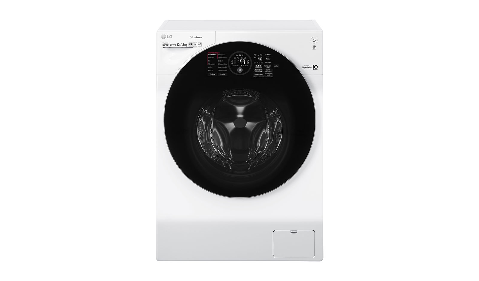 LG F16WD128GH washer dryer Freestanding Front-load White