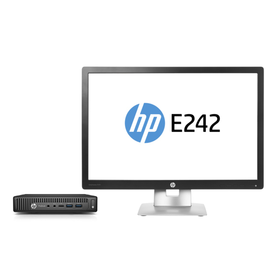 HP ProDesk 600 G2 Mini + EliteDisplay E242