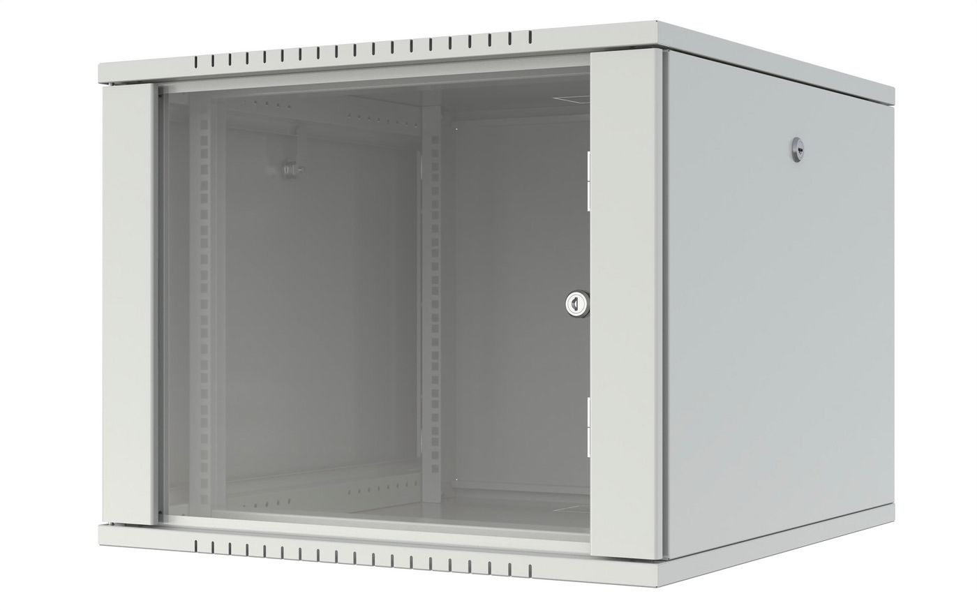 Lanview RWF09U66WH rack cabinet 9U Wall mounted rack White