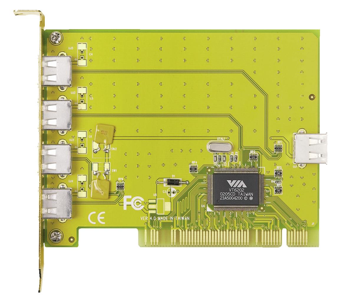 Trust 5-PORT USB 2.0 PCI CARD – image 2