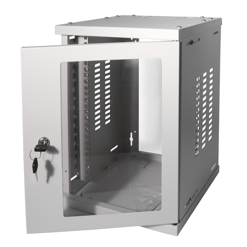 LogiLink W09Z33G rack cabinet 8U Wall mounted rack Grey – image 2