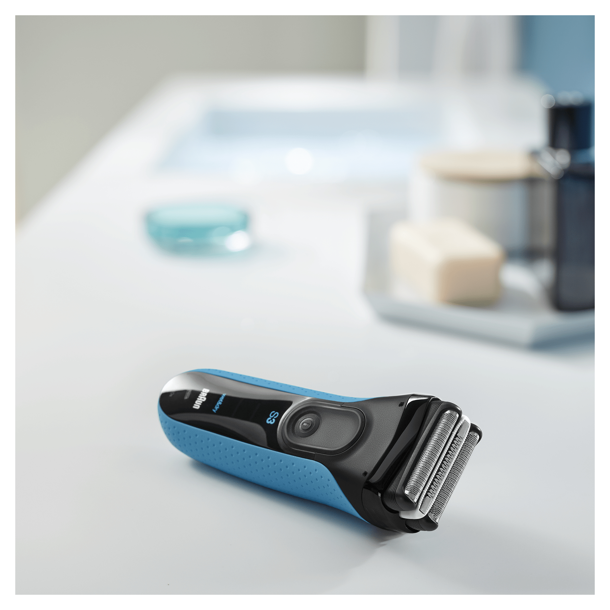 Braun 81703341 men's shaver Foil shaver Black, Blue – image 5