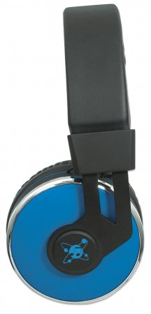 Manhattan Cosmos Headset Wired & Wireless Head-band Calls/Music Bluetooth Black, Blue – image 5