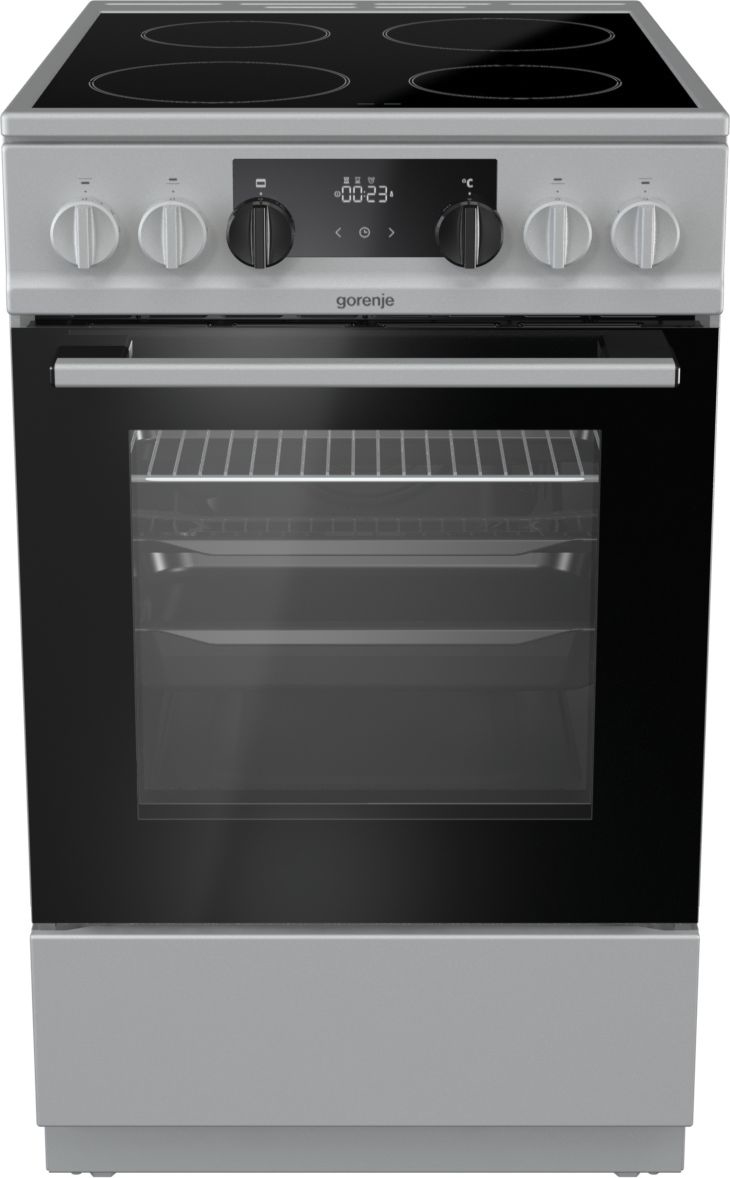 Gorenje EC5341SG Freestanding cooker Electric Ceramic hob Black, Grey – image 2