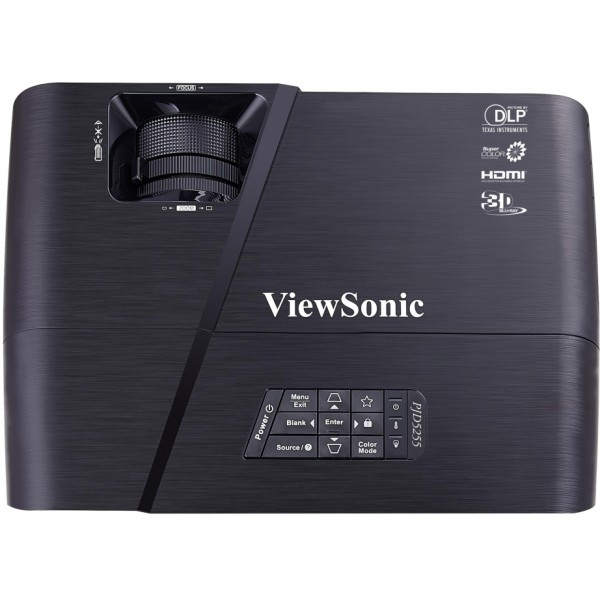 Viewsonic PJD5255 data projector Standard throw projector 3300 ANSI lumens DLP XGA (1024x768) 3D Black – image 9