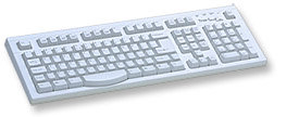 Manhattan 155038 keyboard Office PS/2 White – image 1