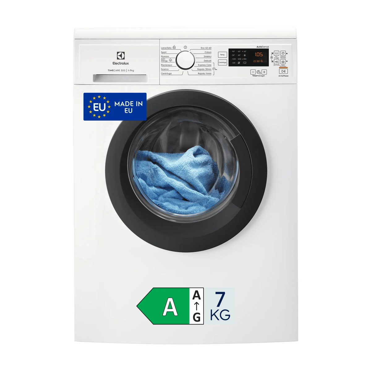 Electrolux EW2FK576W washing machine Front-load
