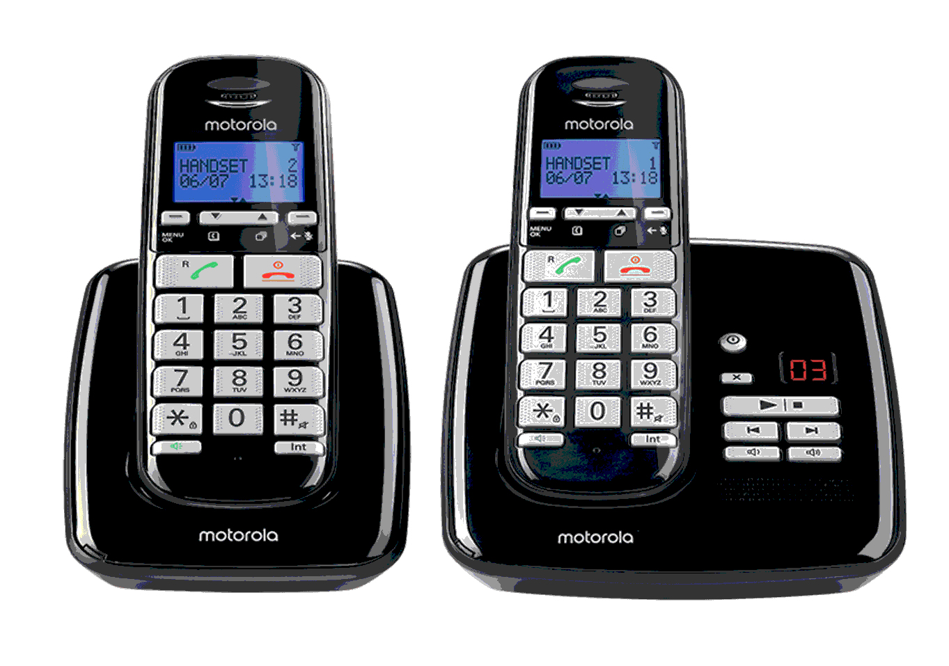 Motorola S3012 telephone DECT telephone Black
