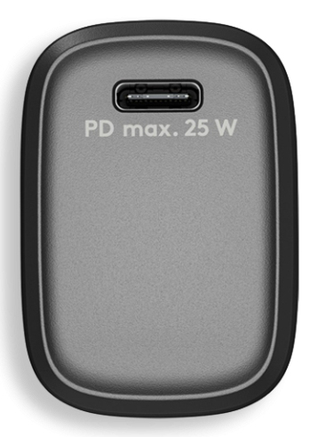 Tolerate USB-C™ PD GaN FAST CHARGER (25W) POWERED BY GOOBAY BLK – image 2