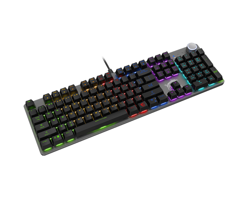 MSI FORGE GK-320 RED DE Gaming Keyboard, verkabelt Mäuse & Tastaturen