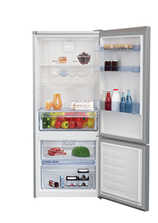 Beko RCNE480K30XP fridge-freezer Freestanding – image 2