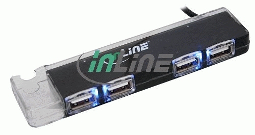 InLine USB 2.0 Micro Hub – image 2