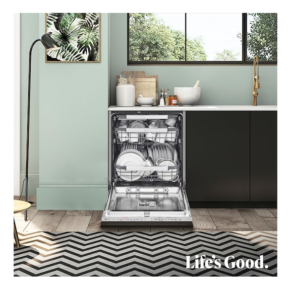 LG DB476TXS.OUTLET dishwasher Fully built-in 14 place settings – image 2