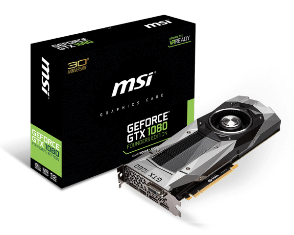 MSI GTX 1080 FOUNDERS – image 1