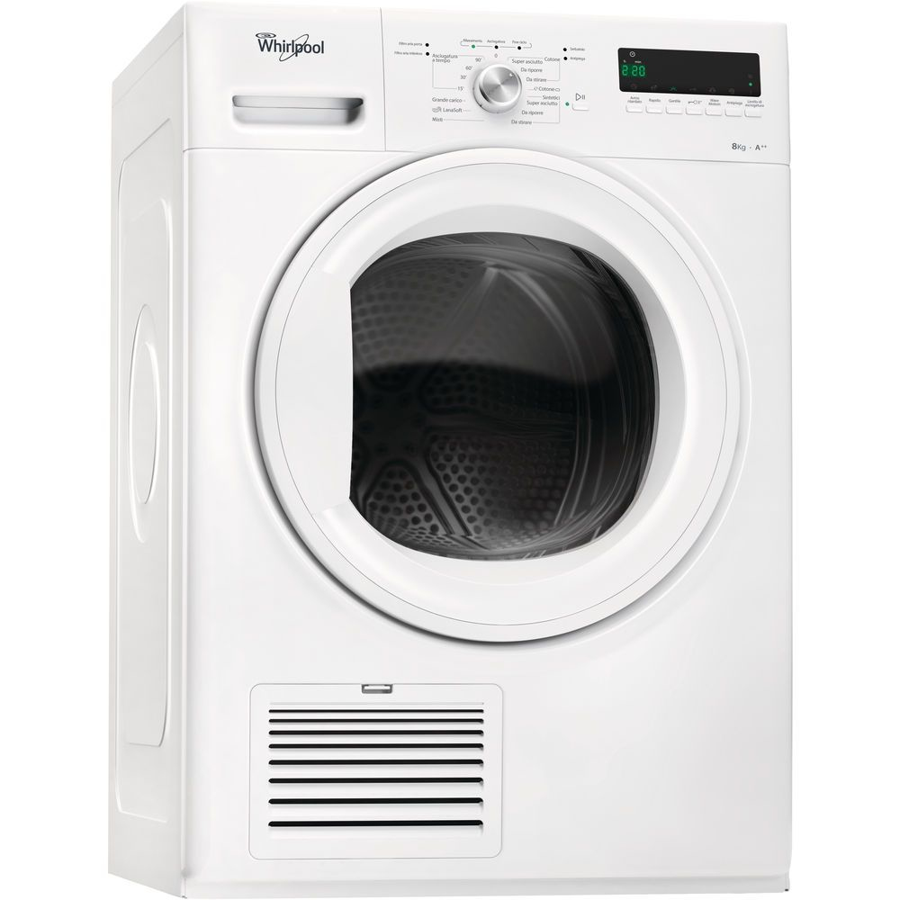Whirlpool HDLX80410 tumble dryer Freestanding Front-load
