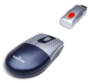 Manhattan 173148 mouse RF Wireless Optical 800 DPI – image 3