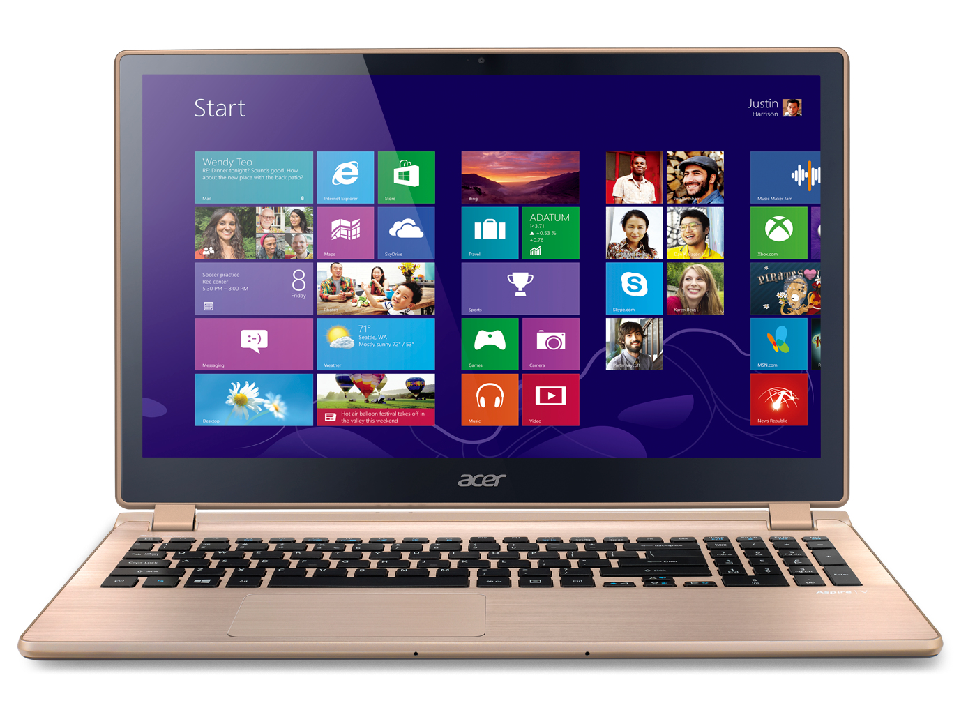 Acer Aspire 552-10578G1Tamm AMD A10 A10-5757M Laptop