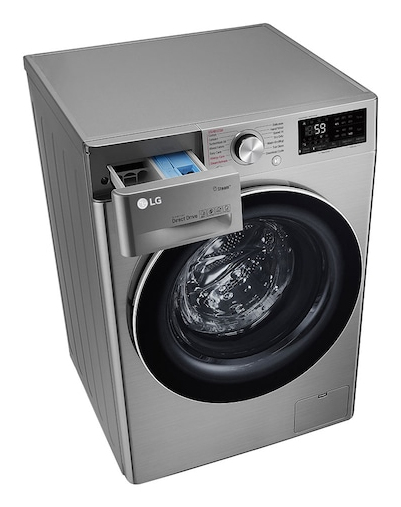LG WSV1107XMT washer dryer Freestanding Front-load Stainless steel – image 9