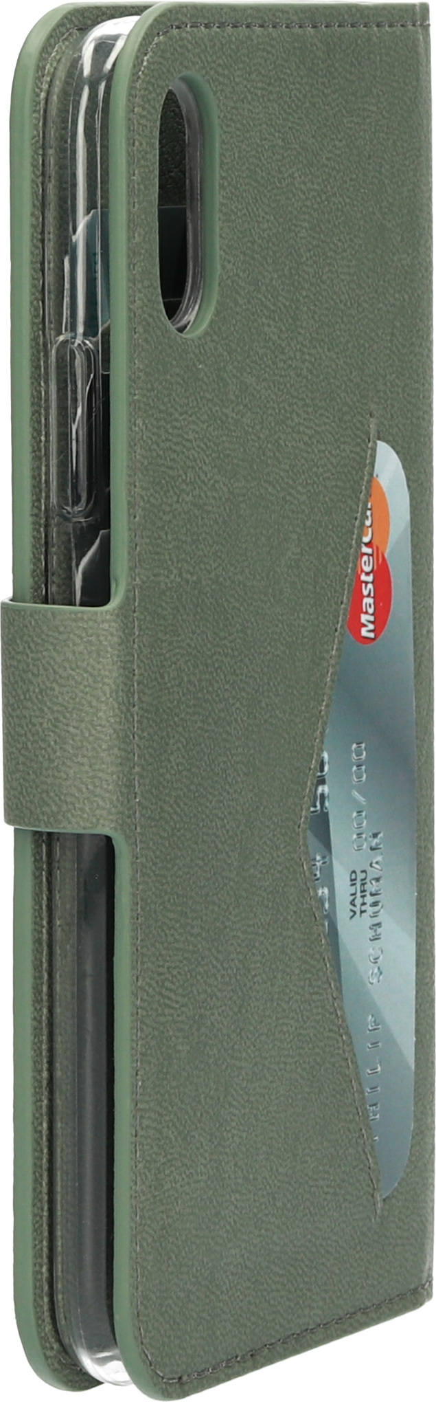 Mobiparts Classic Wallet Case iPhone X/XS Stone Green – image 6