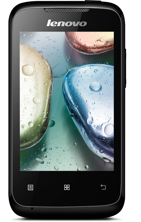 Lenovo A269i 8.89 cm (3.5") Dual SIM Android 2.3 3G Micro-USB 0.25 GB 0.5 GB 1300 mAh Black – image 1