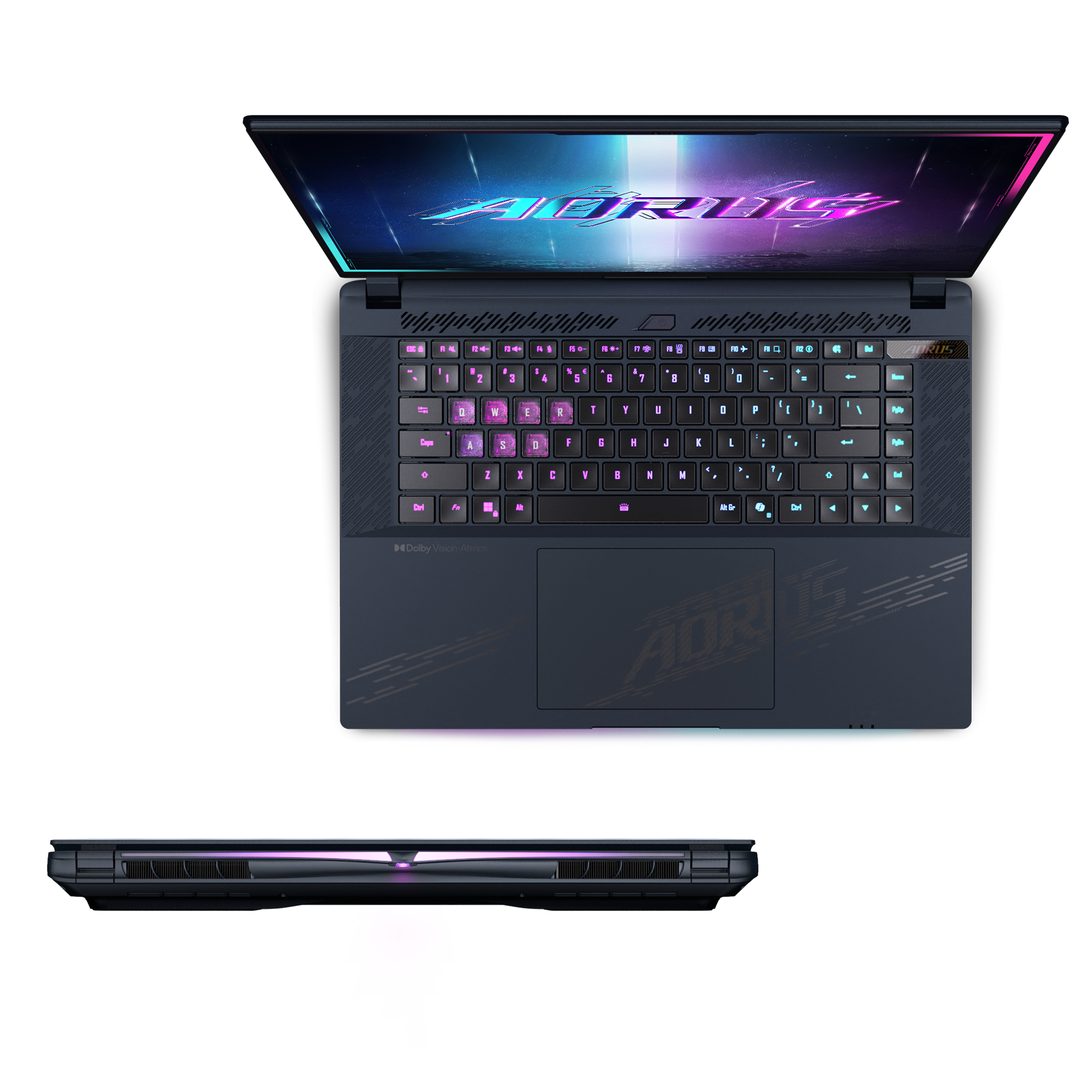 Portátil gaming - Gigabyte AORUS MASTER 16 BYHC5ESE64SP, 16" WQXGA, Intel® Core™ Ultra 9-275HX, 32GB RAM, 1TB SSD, GeForce RTX™ 5080, W11 Pro - imagen 4