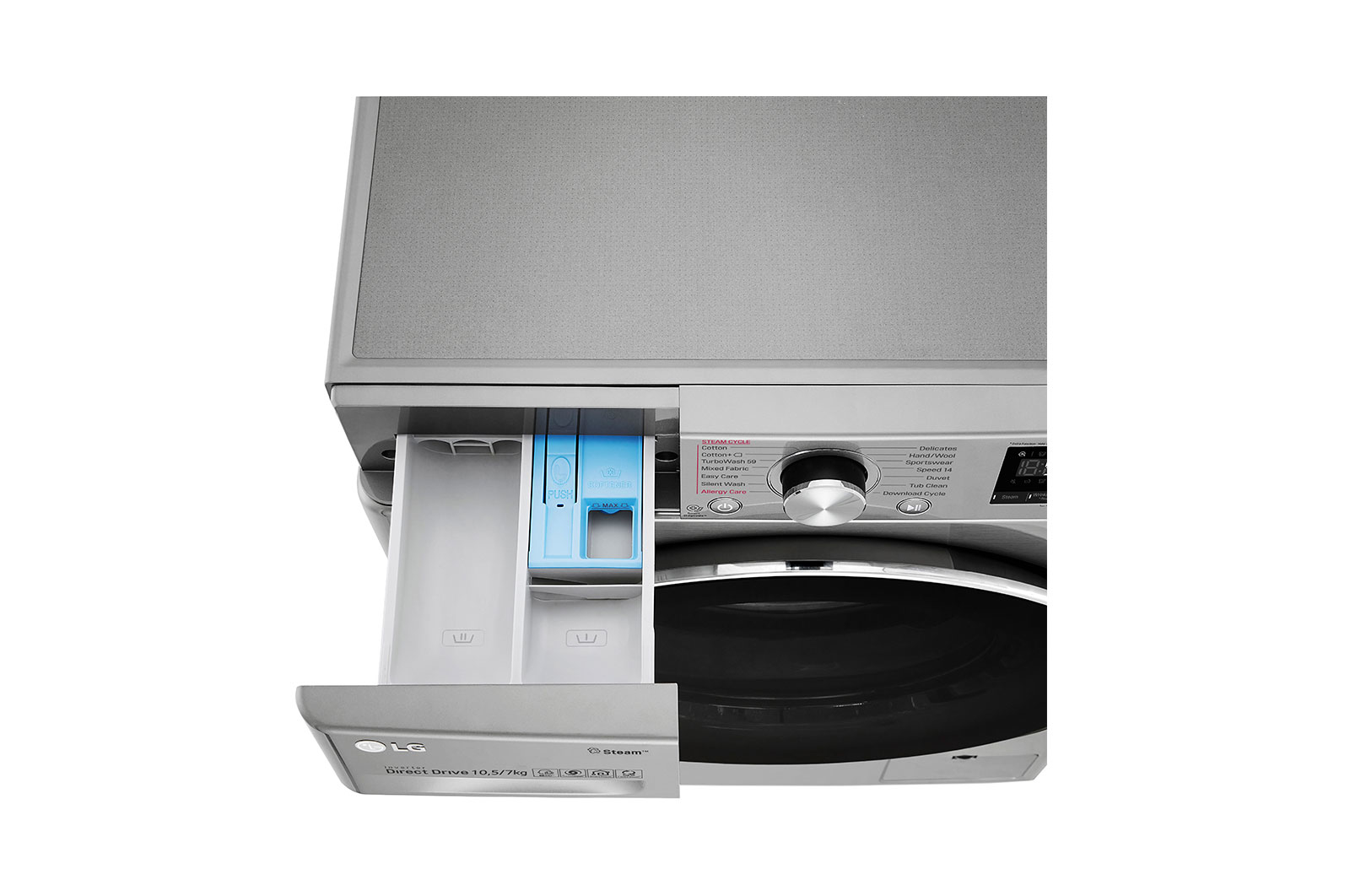 LG F4DV710H2T washer dryer Freestanding Front-load Stainless steel – image 6