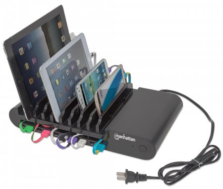 Manhattan 406031 mobile device charger Universal Black AC Indoor – image 7