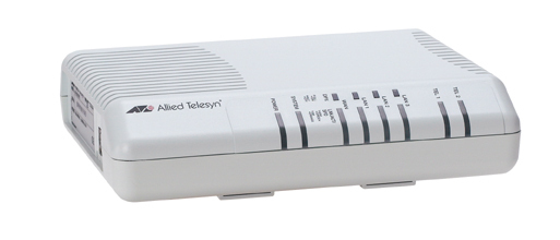 Allied Telesis Residential gateway, 3x 10/100TX LAN, 2x FXS, 1x 100FX LH dual fiber WAN port – image 1
