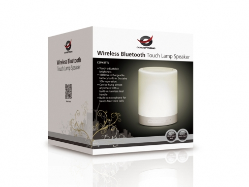 Conceptronic CSPKBTTL portable/party speaker White – image 3
