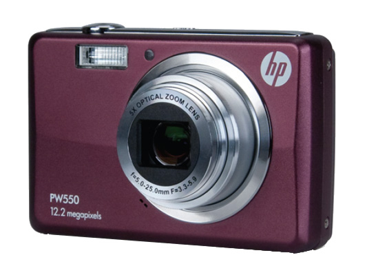 HP PW550 compact camera 1/2.3"