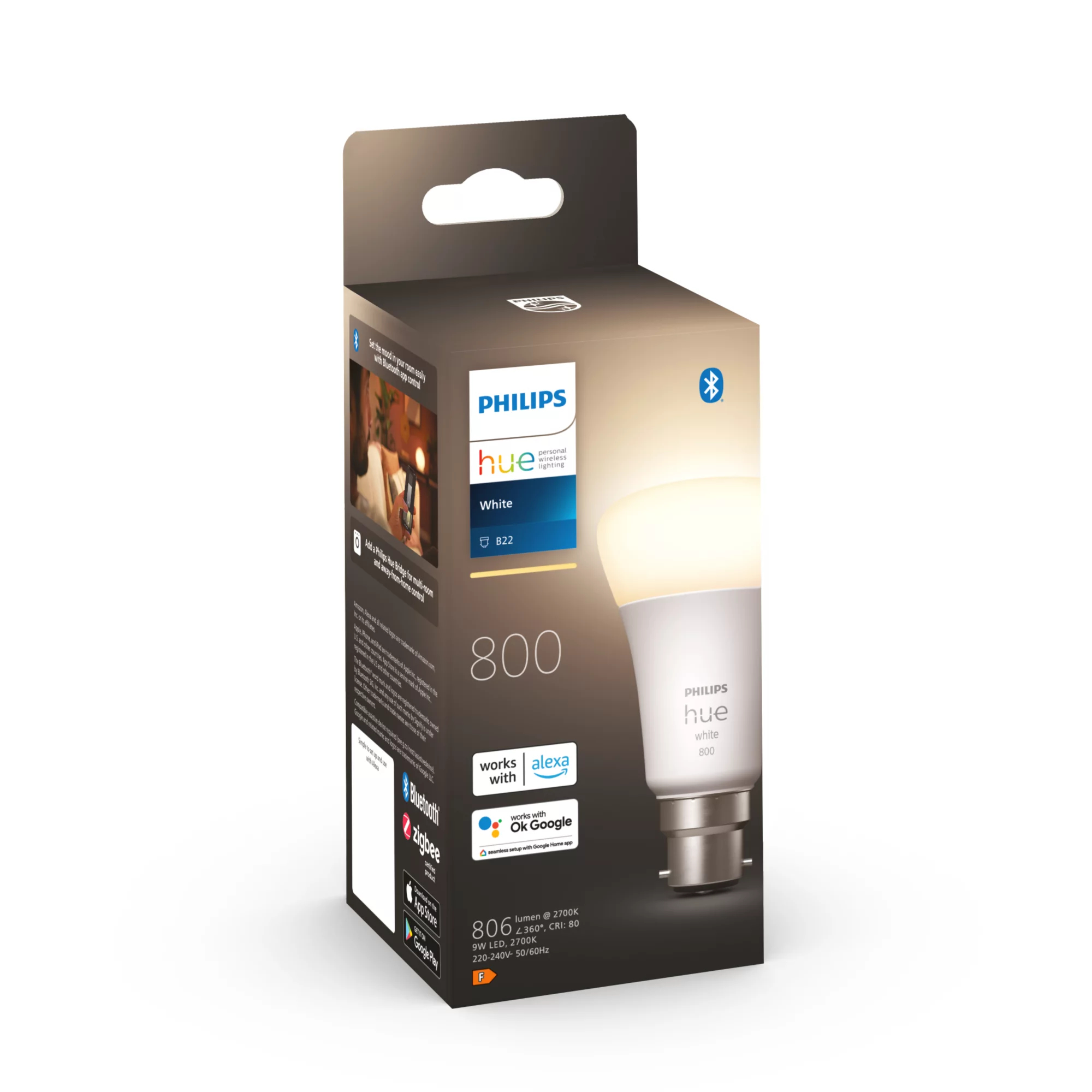 Philips by Signify Philips Hue White A60 – B22 smart bulb – 800 – image 3