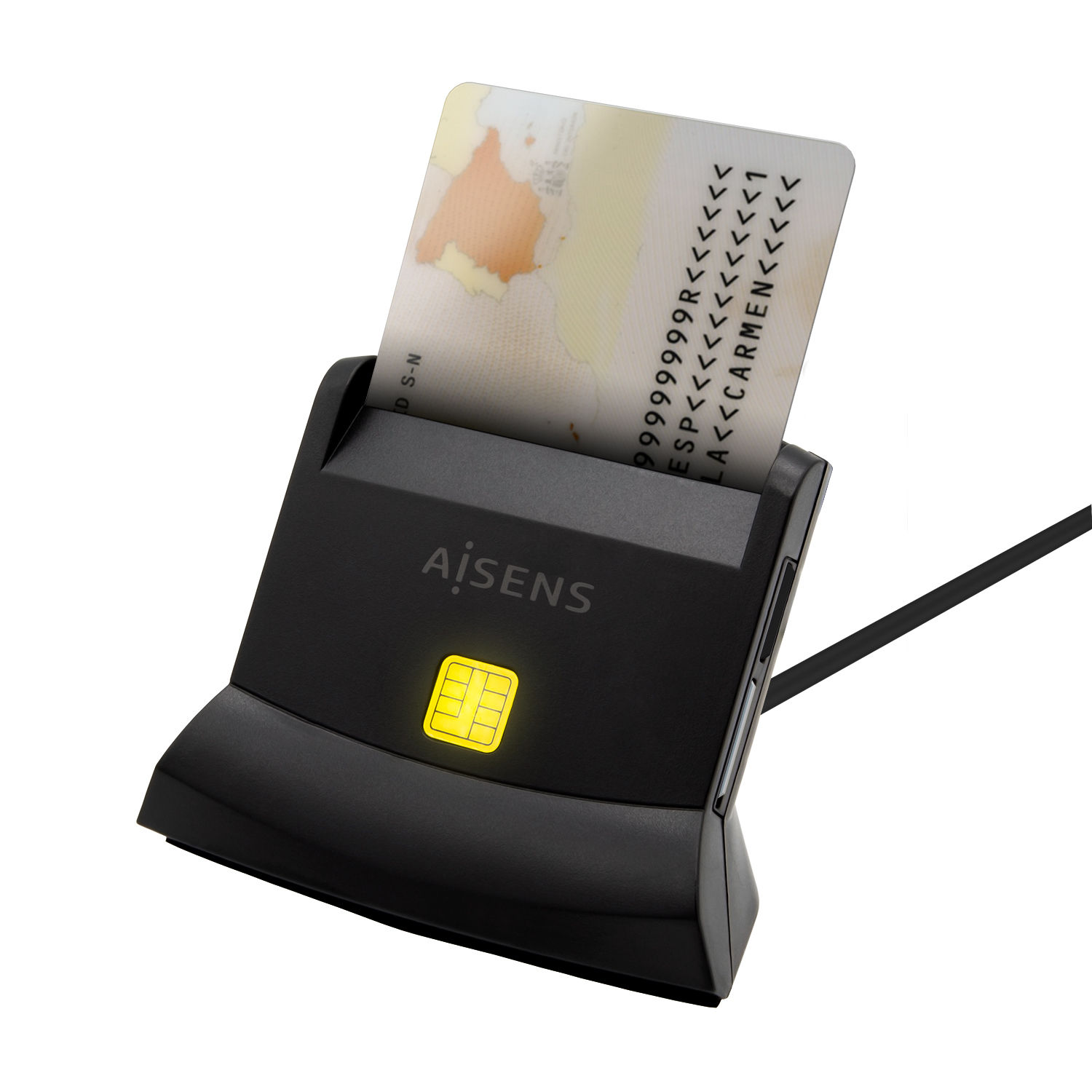 AISENS ASCR-SN04CSD-BK access control reader USB access control reader Black – image 3