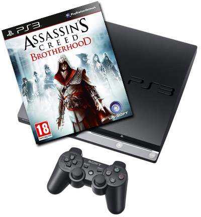 Sony Interactive Entertainment PlayStation 3 Slim + Assassin's Creed: Brotherhood