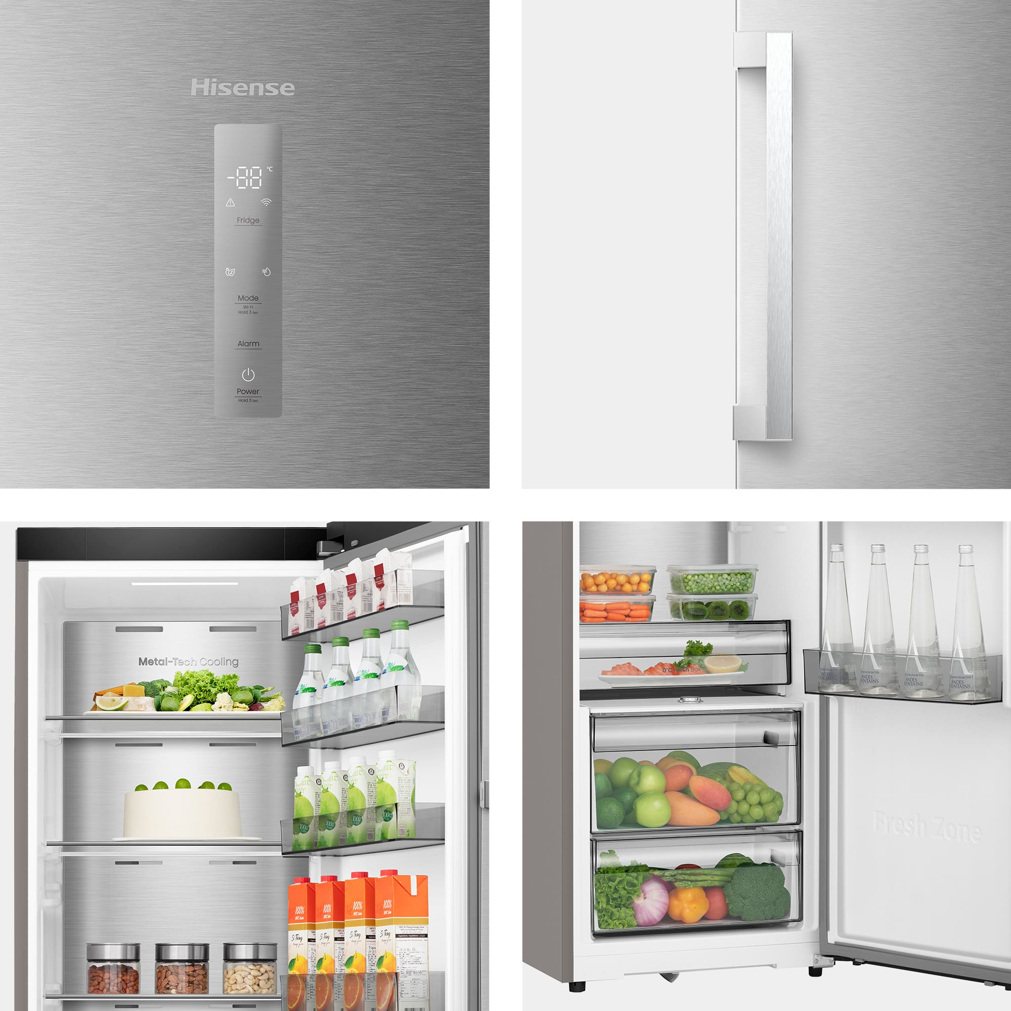 Hisense RL3K370SAIE1 fridge Freestanding – image 4