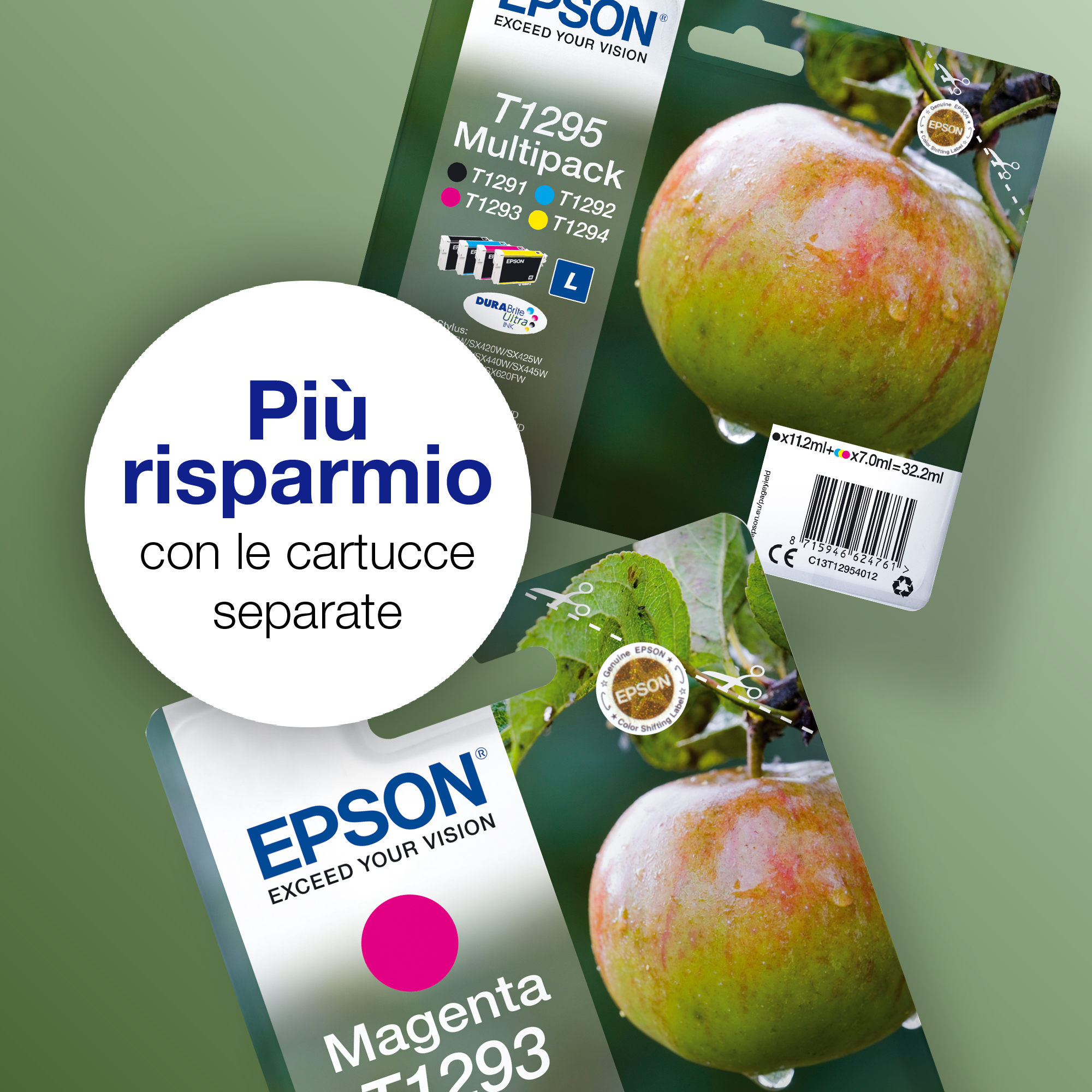MULTIPACK 4-COLOURS T1295 DURABRITE ULTRA INK - Miniatura 3
