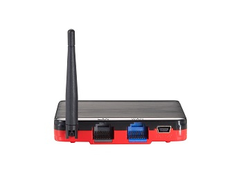 LevelOne WBR-6805 wireless router Fast Ethernet Black, Red – image 4