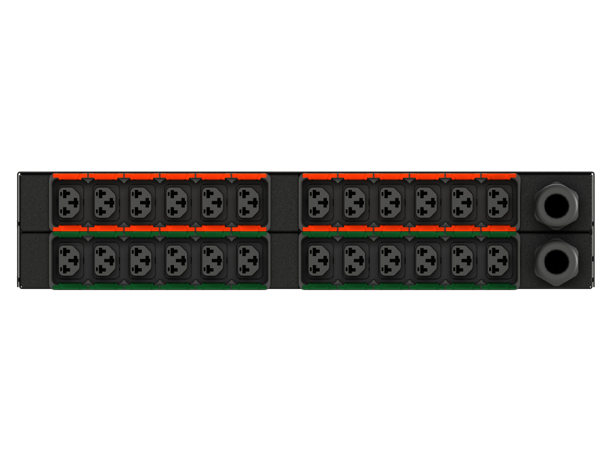 Vertiv Geist AG03E2R1-24CF13-3PS6PS6B211-D power distribution unit (PDU) 24 AC outlet(s) 0U Black – image 2