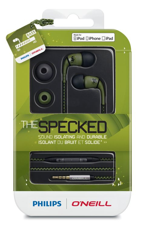 Philips O'Neill THE SPECKED in ear headset SHO9577GN/28 – image 2