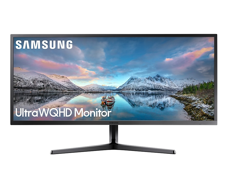 Samsung LS34J550WQMXZN computer monitor – image 1