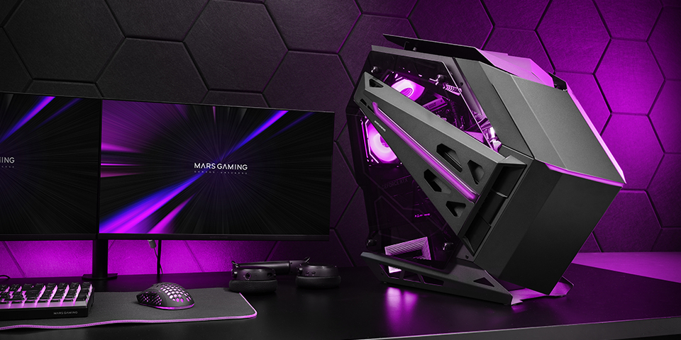 Mars Gaming MC-TITANW Midi Tower White image 5