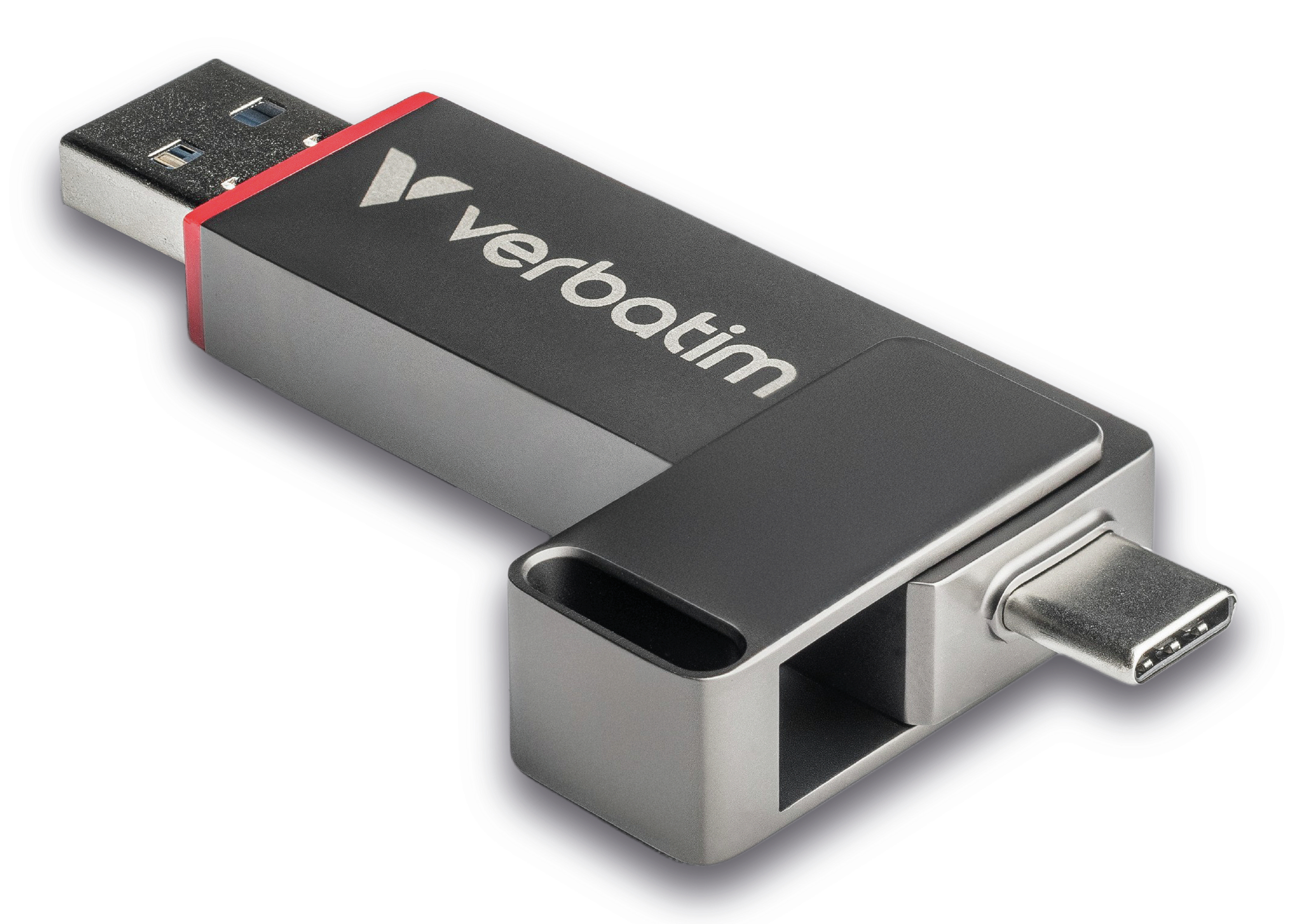 Verbatim Dual QuickStick unità flash USB 128 GB USB Type-A / USB Type-C 3.2 Gen 1 (3.1 Gen 1) Grigio