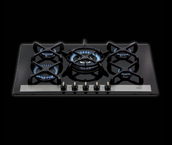 CDA HVG77 Black Built-in Gas 5 zone(s) – image 2