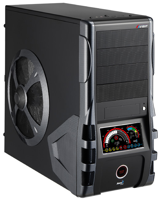 Aerocool V12XT Midi Tower Black