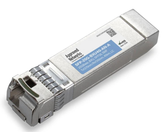 Legrand SFP-25G-BXU40-AN-A network transceiver module Fiber optic 25000 Mbit/s SFP28 1270 nm