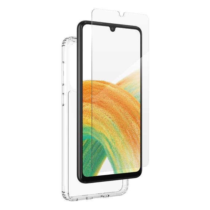 ZAGG Glass & Clear Case Bundle