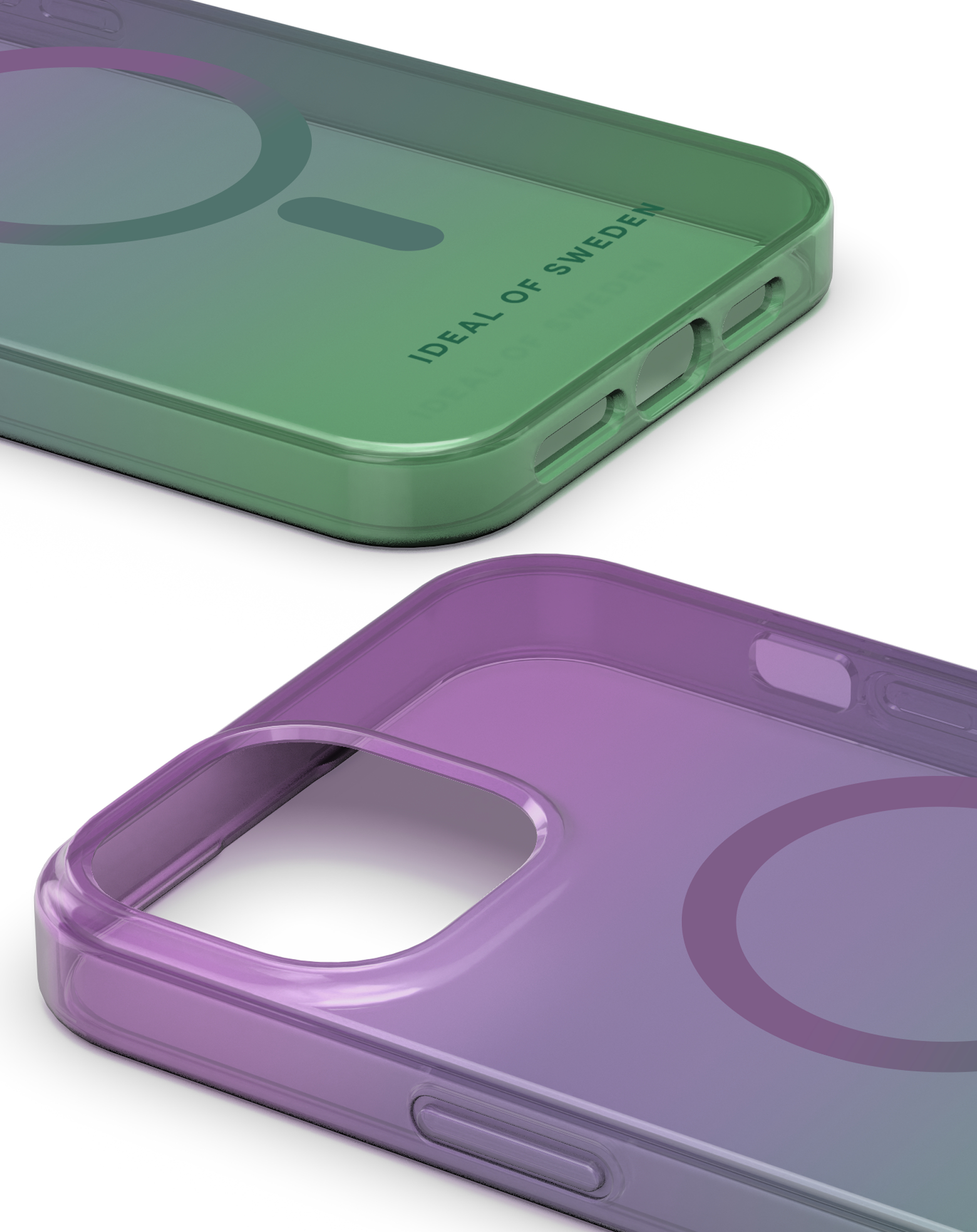 iDeal of Sweden Clear Case MagSafe iPhone 15PL Fluorite Ombre – image 1