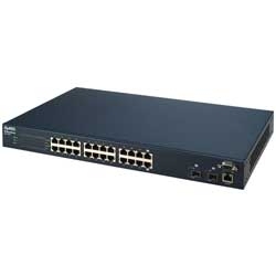Zyxel GS-2024 24-port Managed Layer 2 Gigabit Ethernet Switch with 2 SFP Slots