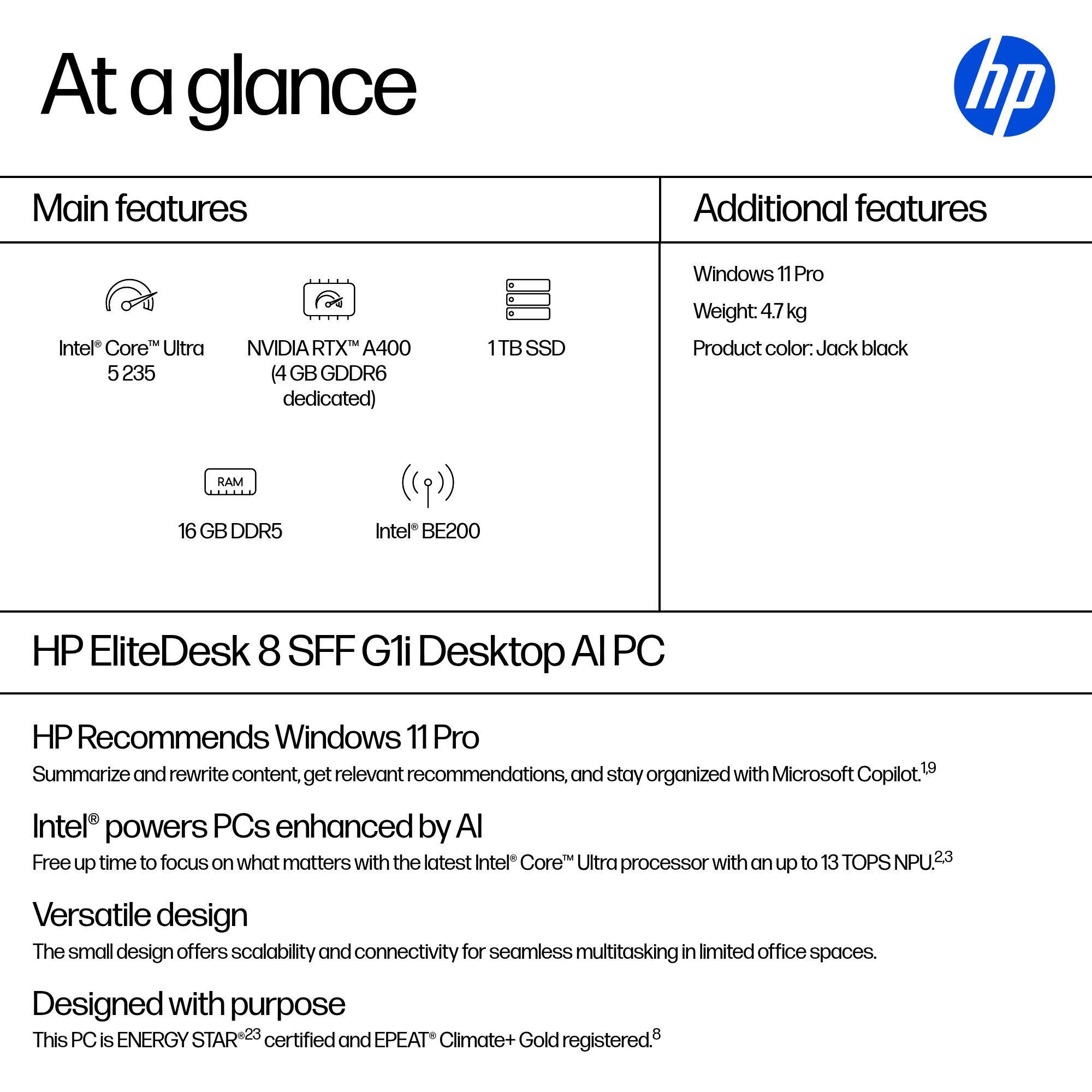 HP EliteDesk 8 G1i AI – image 3