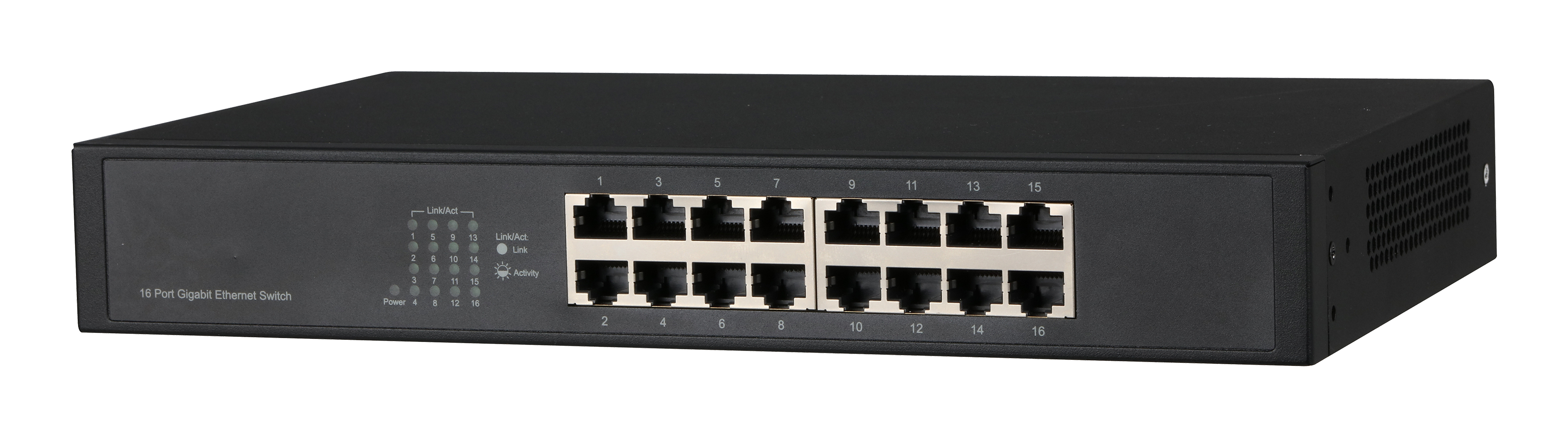 Switch Dahua DH-PFS3016-16GT - Gigabit Ethernet - 16 Puertos - No Gestionado - DH-PFS3016-16GT