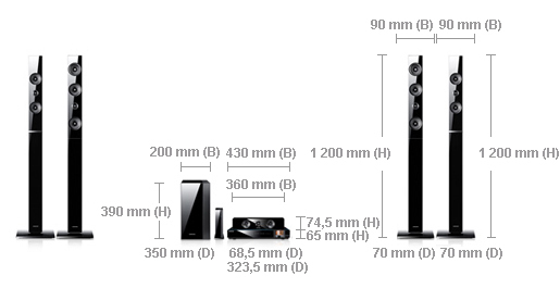 Samsung HT-E6750W home cinema system 7.1 channels – image 4